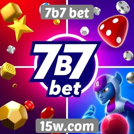 Variedade de jogos disponíveis na plataforma 7b7 bet
